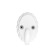 Hook furniture tundra TKO018, one -rod, white