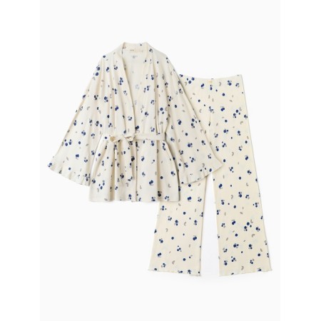 Пижама женская (рубашка и брюки) KAFTAN Blueberry р.48-50-5