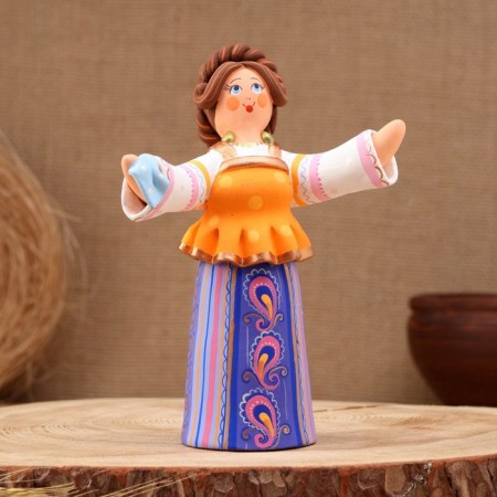 Kovrov toy "Baryshnya Dancing Summer", ceramics