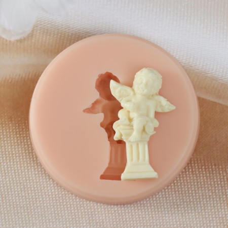 Mold Silicon "Angel on the Column" 3.5x2.2x0.7 cm