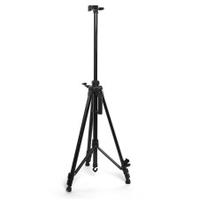 Telescopic prayer, tripod, metal with level, pen, compass