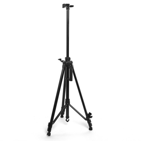 Telescopic prayer, tripod, metal with level, pen, compass