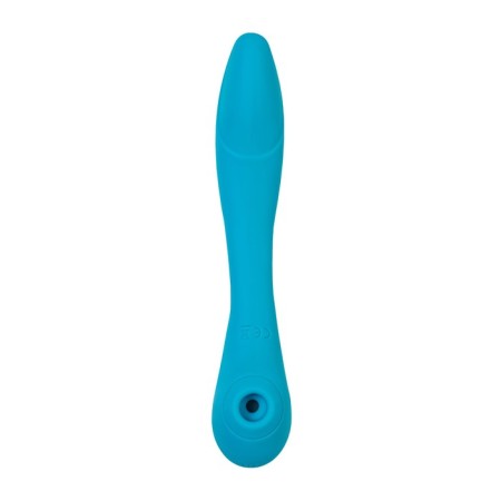 Multifunctional vibrator L’Eroina Cycla, 20 cm, silicone, blue color-1
