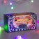 Garland “thread” 5 m with nozzles “flashlights”, IP20, transparent thread, 20 LED, glow of multi (RG/RB), flashing, 220 V