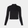 Women's turtleneck Minaku: Basic Line, black color, size 42