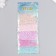 Round Beads 12/0 "Lilac fog" 5 colors x 10 g 20x8x0.7 cm