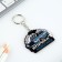 Key keychain "Wooden" Battle Classic ", 5.4 x 4.2 cm