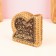 Set of stands for hot "tea party", birch bark
