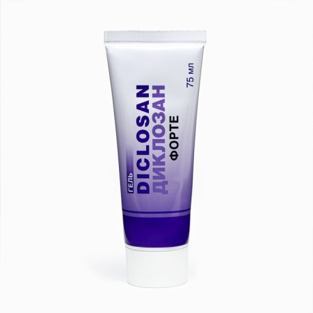 Body gel warming "Diclosan Forte" with extracts of herbs and essential oils, 75 ml-1