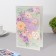 The complex is a complex "Happy Wedding Day!" flowers, heart, green background, 12.5x19.4 cm