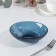 Glass salad "Luiza", 200 ml, d = 16 cm, color London Topaz