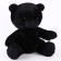 Soft toy "Bear", 25 cm, black color