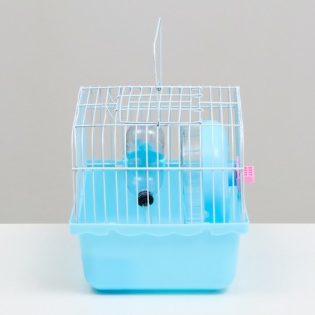 The cage for rodents "Pigzon", 23 x 17 x 17 cm, blue-2