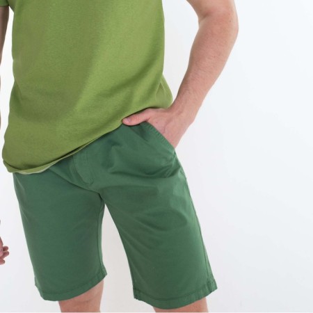 Male T -shirt, Haki Mix color, size 46-1