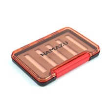 Box for mormyshki and small accessories, Namazu Slim Box, type A, 137 x 95 x 16 mm