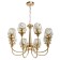 Amanda chandelier, size 75x107x75 cm, 320W 8xe14 IP 20