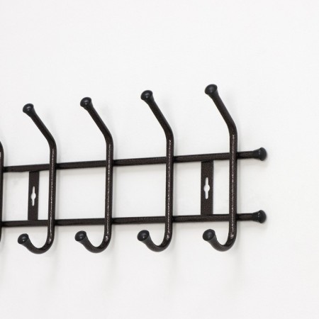 Wall hanger for 5 hooks, 48 ​​× 21.5 cm, color Copper Antik-2