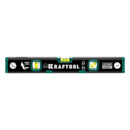 Magnetic level Kraftool 34785-40, enhanced profile, with a mirror eye, 400 mm