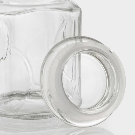 Glass Bank for bulk products "Lord", 750 ml, 9.5 × 14.5 cm-2
