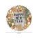 The tablecloth on the table of the Happy New Year, Round, Saten, D = 150 cm