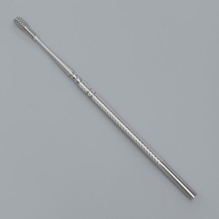 Plot "Spring", metal, 11.5 cm, silver color-1