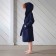 Terry robe of children's "beloved son" rr 34 (122-128 cm), blue