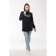 Tunic with a hood No DUBT, size 50, black color