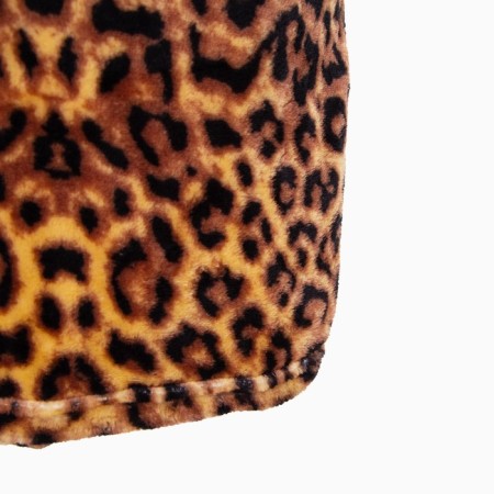 Lovelife "Leopard" robe, size S, microfiber, 100% p/e, 250 g/m2-10