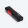 Gas lighter, piezo, with a regulator, 9 x 2.2 cm, black and red