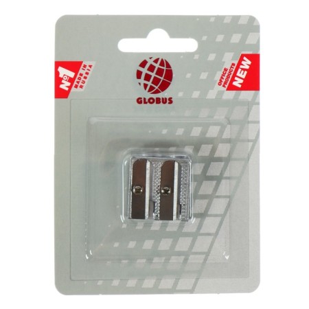 Globus sharpener, 2 holes, metal