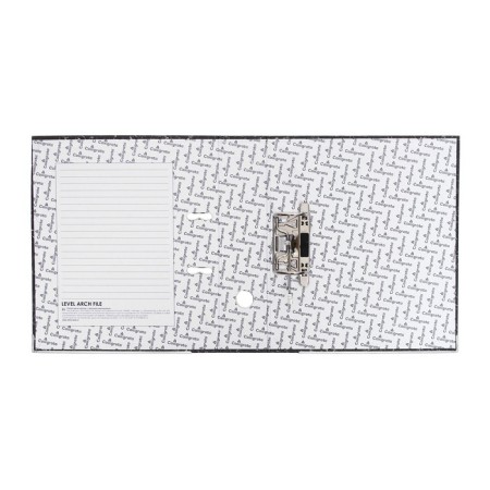 The registrar folder 75 mm, A4, Calligrata, Economy Marble, Lower Metal Kant, Black-6