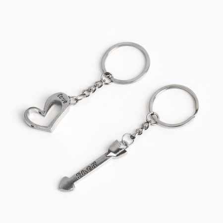 Key keychain, non -memorials “I will love you forever” 9 x 13 cm-4