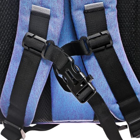 Youth backpack 42 x 28 x 14 cm, Grizzly, laptop department, lilac-4