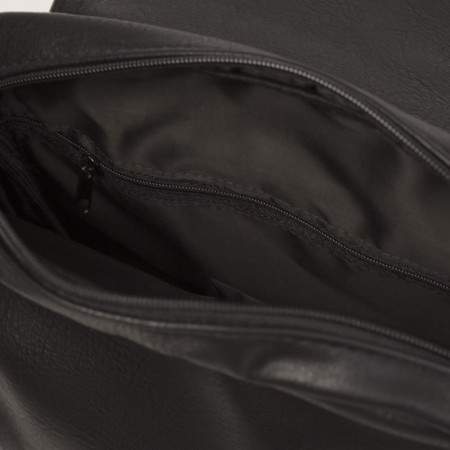 Male bag, "saxi", black color-3