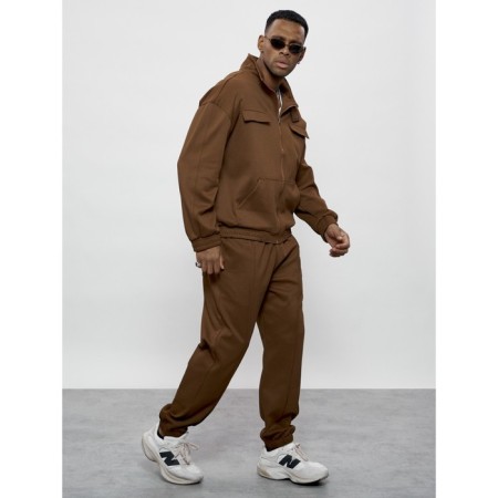 Sports suit men's, size 56, brown color-18