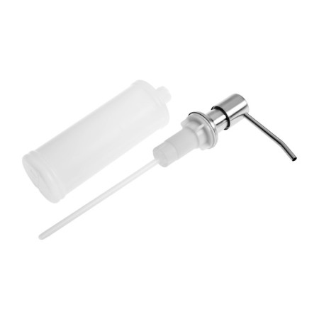 Disator for detergent Zein Z3615, 300 ml, for sink, built -in, satin-4