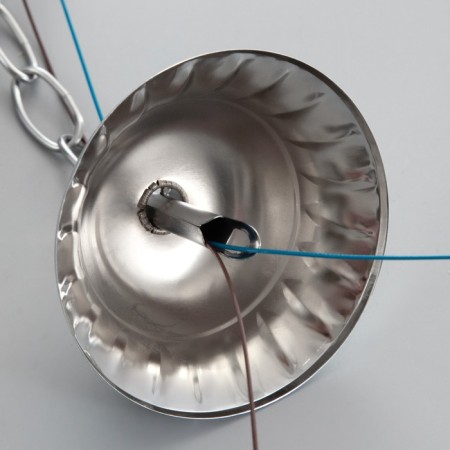 Lamp Bayerlux 59396/1 E27 40W chrome 15.5x15.5x33 cm-7