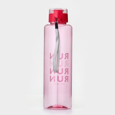Water bottle run, 600 ml, pink color-2