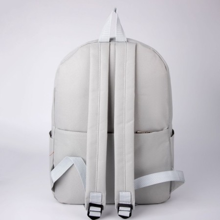 School backpack nazamok, 40x28x13 cm, gray color-4