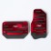 Cartage pedals, anti -slip, red, set 2 pcs