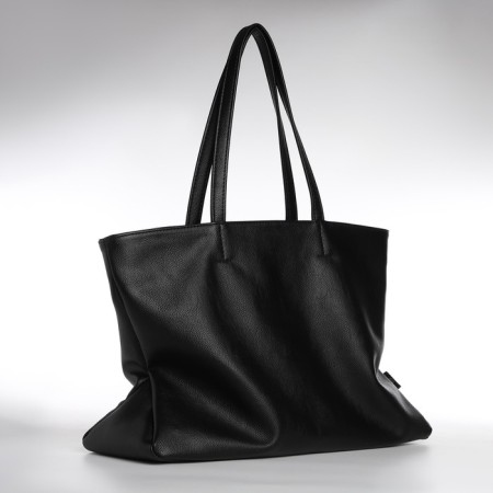 Female bag Textura, chover, large size, black color-6