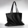Female bag Textura, chover, large size, black color