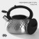 A kettle with a stainless steel whistle Magistro Glow, 3 L, Induction, Soft-Touch handle, silver color