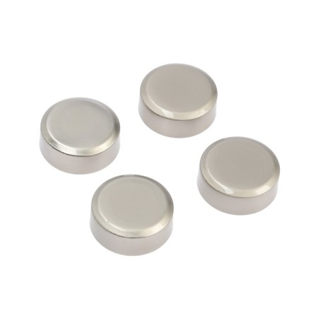 Tundra mirror holder, D = 20 mm, without drilling, color nickel, 4 pcs.
