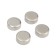Tundra mirror holder, D = 20 mm, without drilling, color nickel, 4 pcs.