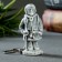 Keychain "Hunter with a spear and ax" 5.5cm