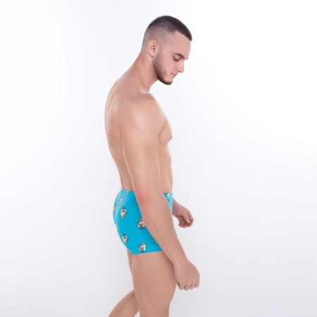 Panties men's boxers "geese", blue color, size 54 (xxl)-2