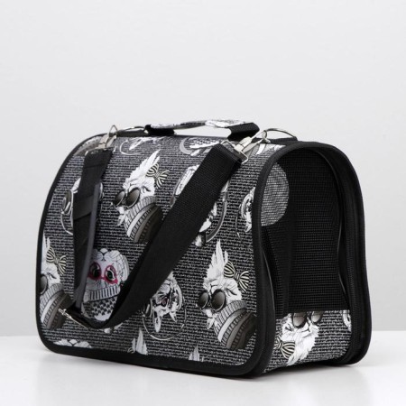 Bag - Animal Contact "Winter Cats", size S, 37.5 x 17 x 22 cm-2