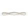 The tundra handle PC181BL, m/o 128 mm, white