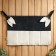 Bannous wall rug, felt, 4 pockets 60x40 cm